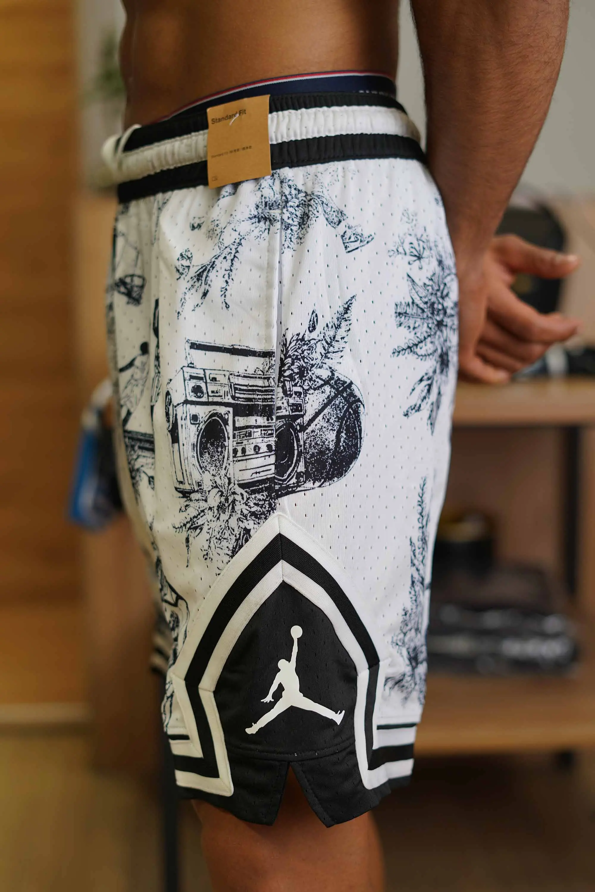 شلوارک بسکتبالی سوزنی اورجینال